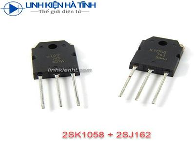 Cặp sò âm ly 2SK1058 2SJ162 K1058 J162 hàng Nhật tháo máy Cặp sò âm ly 2SK1058 2SJ162 K1058 J162 hàng Nhật tháo máy